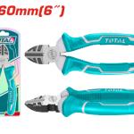 TOTAL THT130606P Diagonal cutting pliers 6" قطاعة على كرت شفاف