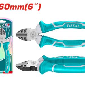 TOTAL THT130606P Diagonal cutting pliers 6" قطاعة على كرت شفاف