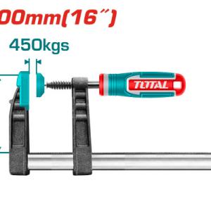 Total THT1321202 F clamp 120x400mm مرابط نجارين