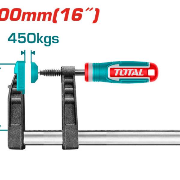 Total THT1321202 F clamp 120x400mm مرابط نجارين