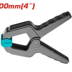 TOTAL THT13342 Spring clamp 4" ملقط نجارين