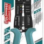 TOTAL THT15101 WIRE STRIPPER 250mm عراية اسلاك 10" مبسطه + مكبس راسيات