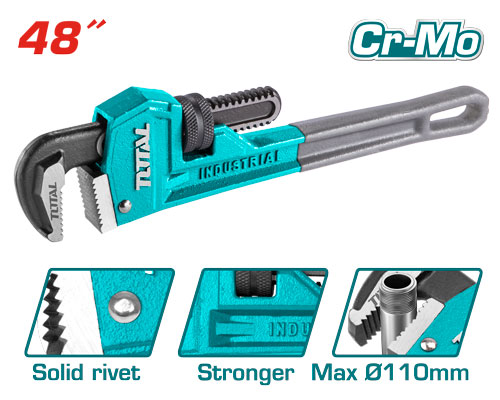 TOTAL THT170806 Pipe wrench 48" مفتاح مواسير