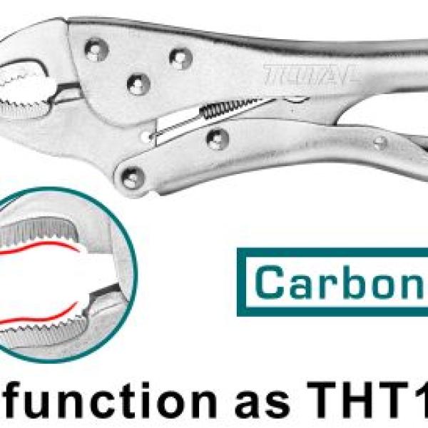 Total THT190703 Curved jaw locking plier زرادية كبس 7انش