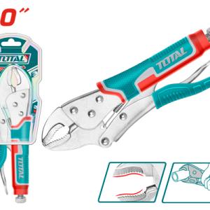 TOTAL THT191003 Curved jaw locking plier 10" زرادية كبس