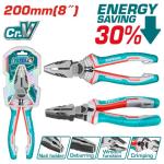 TOTAL THT210806S High leverage combination pliers 8" زرادية ثقيلة صناعي