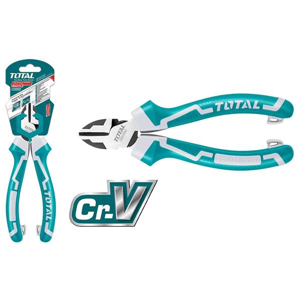 TOTAL THT230606S High leverage diagonal cutting pliers قطاعة "6 ثقيلة صناعي