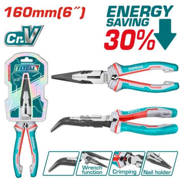 Total THT24616S زرادية بوز اعوج 6 انش ثقيل