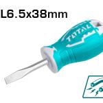 Total THT266038 Slotted screwdriver SL6.5x38 مفك عادي S2