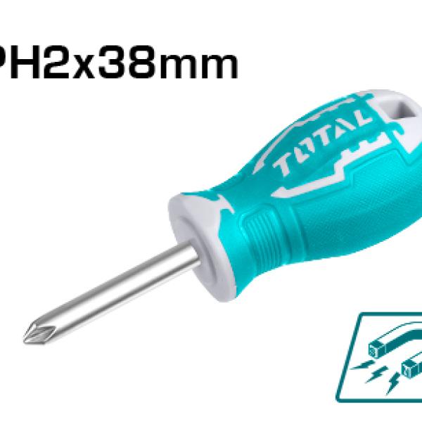 Total THT26PH2038 Phillips screwdriver PH2*38 مفك مصلب