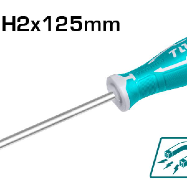 Total THT26PH2125 Phillips screwdriver PH2x125 مفك مصلب