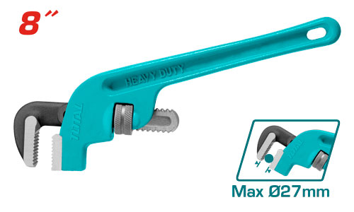 Total THT373086 مفتاح مواسير اعوج 8 انش