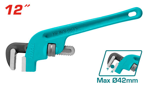 Total THT373126 مفتاح مواسير اعوج 12 انش