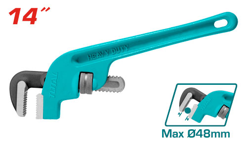 Total THT373146 مفتاح مواسير اعوج 14 انش