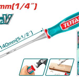 TOTAL THT4166 Wood chisel 6mm*140mm سنسيل خشب