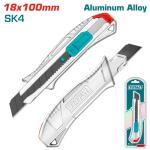 Total THT511807 Snap-off blade knife مشرط المنيوم شفرة عريضة