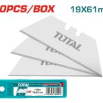 Total THT519001 10 Pcs utility knife blades set شفرات مشرط باكيت 10 حبات