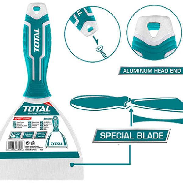 Total THT6831256 مشحاف ضرب 5 انش