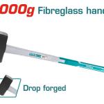 TOTAL THT720516 STONE HAMMER 5Kgمهدة 5 كيلو يد فيبر 900 ملم