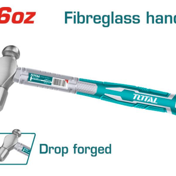 Total THT74166 Ball pein hammer 16oz شاكوش جل 16 اونص