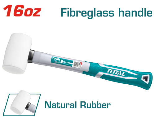 TOTAL THT761636 Rubber hammer 450g شاكوش مطاط