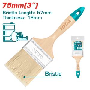 TOTAL THT84031 Paint brush 3" فرشاية دهان يد خشب