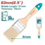 TOTAL THT84251 Paint brush 2.5" فرشاية دهان يد خشب
