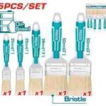 Total THT8430501 طقم فراشي دهان ثقيل 5 قطع