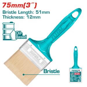 Total THT845036 Paint brush 3" فرشاية دهان يد بلاستيك