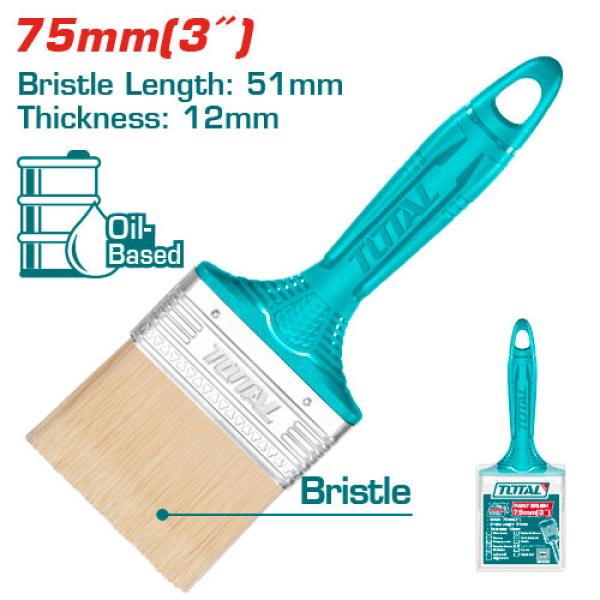 Total THT845036 Paint brush 3" فرشاية دهان يد بلاستيك