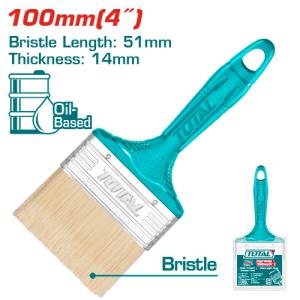 Total THT845046 Paint brush 4" فرشاية دهان يد بلاستيك