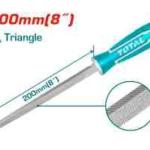 Total THT91486 مبرد حديد 8 انش مثلث
