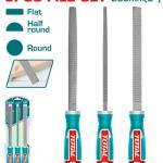 TOTAL THT918326 3pcs wood file set/8” طقم مبارد خشب