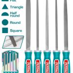 Total THT918516 طقم مبرد حديد 5 قطع 8 انش