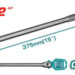Total THTFX12151 1/2” Flexible Handle وصلة بوكس متحركة