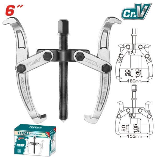 Total THTGP266 Two Jaws Puller 6" بريصة 2 اصبع