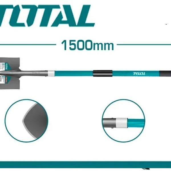 Total THTH12101 كريك مثلث مع عصا فيبر 1 متر