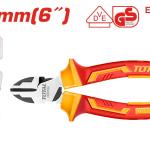 Total THTIP2261 Insulated high leverage diagonal cutting pliers قطاعة معزول 6 انش