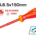 TOTAL THTIS6150 Insulated Screwdriver 6.5×150 مفك عادي معزول