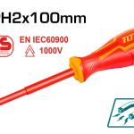 TOTAL THTISPH2100 Insulated Screwdriver PH2×100 مفك مصل معزول