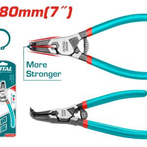 Total THTJ21802 Circlip pliers 7" زرادية كباشي اعوج