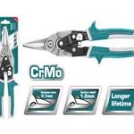 Total THTJ532106 Aviation snip 10" مقص صاج مستقيم ثقيل جدا