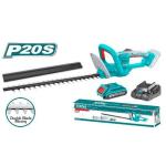 Total THTLI20461 Lithium-ion hedge trimmer مقص سياج مع بطارية وشاحن 20 فولت عرض خاص