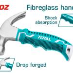 Total Mini Claw hammer 8oz شاكوش خلع صغير