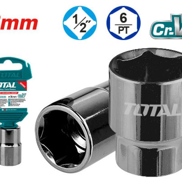 Total THTST12081 1/2" Hexagonal Socket 8mm بوكس