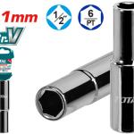 Total THTST12213L 1/2 Deep Hexagonal socket 21mm بوكس طويل