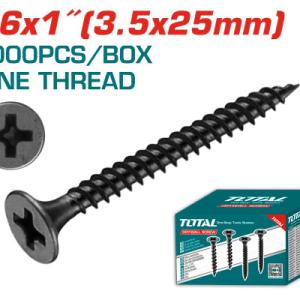 Total THWDS612 براغي جبصن بورد 3.5*25 ملم تعبئة 1000 حبة