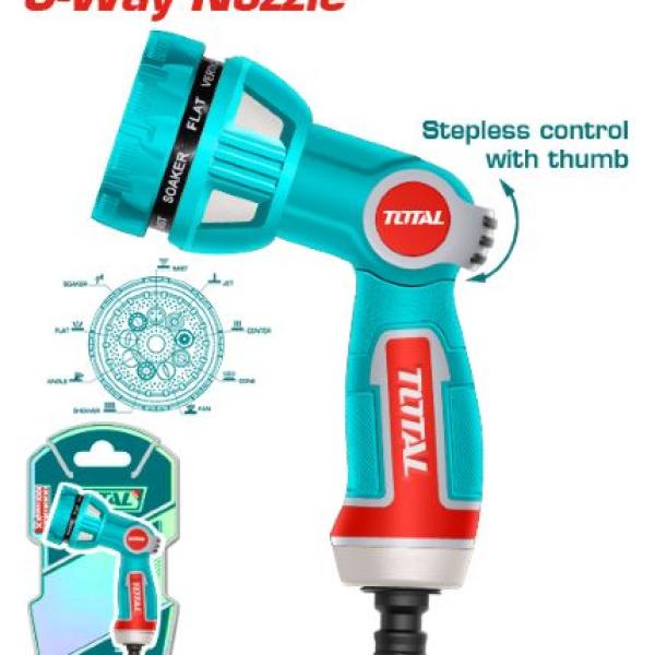 Total THWSG6091 فرد رش زراعي 9 حركات راس متحرك