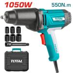 TOTAL TIW10101 Impact Wrench 1050W درل بناشر كهرباء 1/2 انش 550 نيوتن