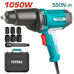TOTAL TIW10101 Impact Wrench 1050W درل بناشر كهرباء 1/2 انش 550 نيوتن
